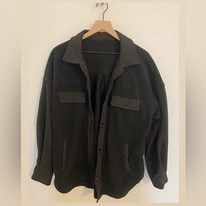 Black Shacket Jacket